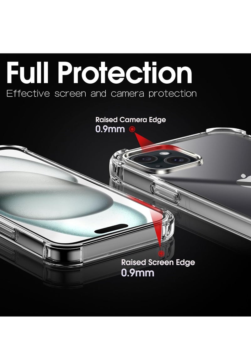 Clear Anti Scratch Tpu Back Case Cover for Apple iPhone 13/14/15 - Image 3