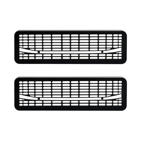 CZMZHFC 2PCS Floor Air Flow Vent Grille Protection for Tesla Model Y Juniper 2025/2026,Rear Under Seat Air Condition Grille Outlet Protector Accessories For Tesla Model Y Juniper Vent Covers - Image 1