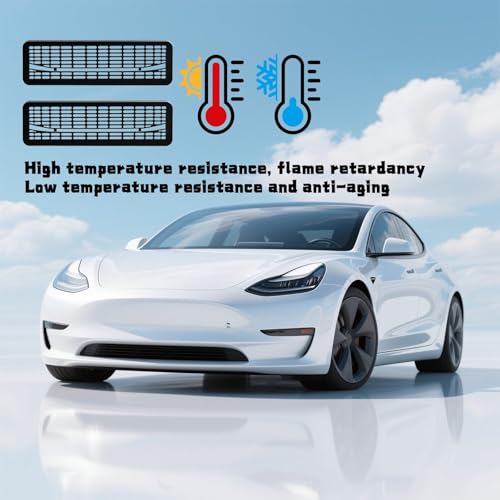 CZMZHFC 2PCS Floor Air Flow Vent Grille Protection for Tesla Model Y Juniper 2025/2026,Rear Under Seat Air Condition Grille Outlet Protector Accessories For Tesla Model Y Juniper Vent Covers - Image 3