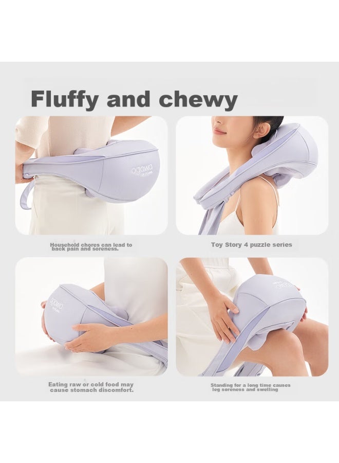 OGAWA Aojiahua Neck Massager, Home-use Neck And Shoulder Massager, Back And Waist Massager, Cervical Spine And Trapezius Massager, Birthday And Mother's Day Gift, 2608 Neck Beauty, Ice Mist Gray - Image 5