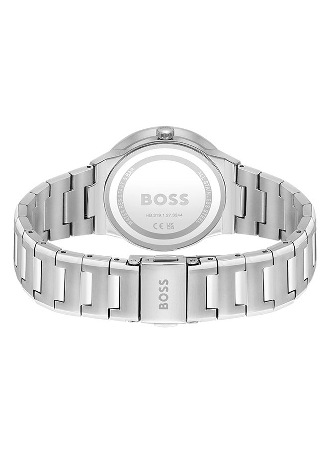 HUGO BOSS - Women's Analog Round Shape Stainless Steel Wrist Watch 1502647 - 34 Mm - Image 1