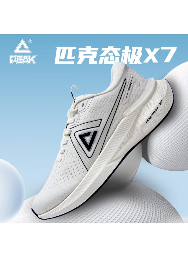 PEAK أحذية الجري من بيك للرجال، أحذية الجري الصيفية تايجي X7، أحذية رياضية احترافية للتدريب في الماراثون بتصميم شبكي وقابل للتنفس للرجال - Image 1