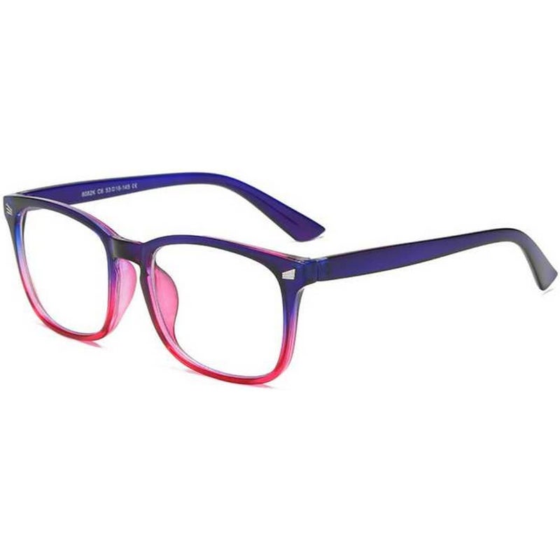 Dervin Blue Light Blocking Glasses Gaming Filter Transparent Square Eyeglasses for Eye Protection Men Women, Computer/Tablet/Laptop/Mobile/TV, Anti-blue & Anti eyestrain - Image 3