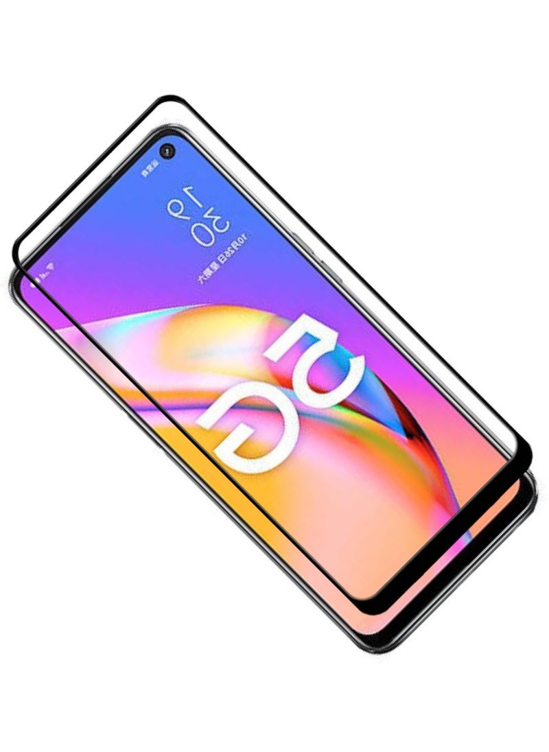 ACLIX Antistatic ESD Dustproof Premium Quality High Definition Tempered Glass Screen Protector Designed For Oppo A93 5G - Image 1