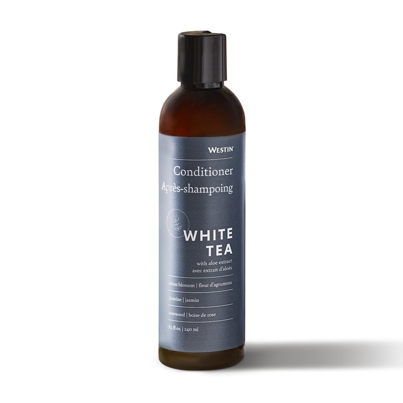 Westin White Tea Aloe Conditioner, 8 ounces - Repairive Conditioner for All Hair Types with Lightweight Formula, Signature White Tea Aloe Scent - Image 1