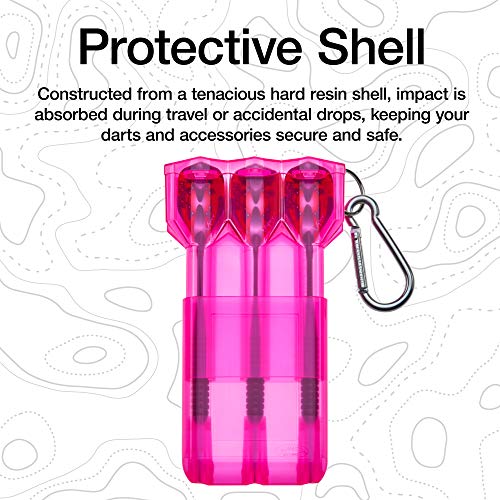 CASEMASTER حافظة السهام القابلة للتعديل من كاسماستر بواسطة منتجات GLD باللون الوردي النيون - Image 2