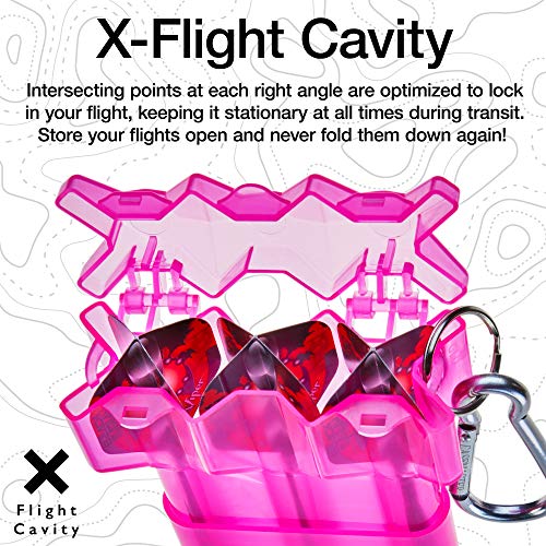 CASEMASTER حافظة السهام القابلة للتعديل من كاسماستر بواسطة منتجات GLD باللون الوردي النيون - Image 3