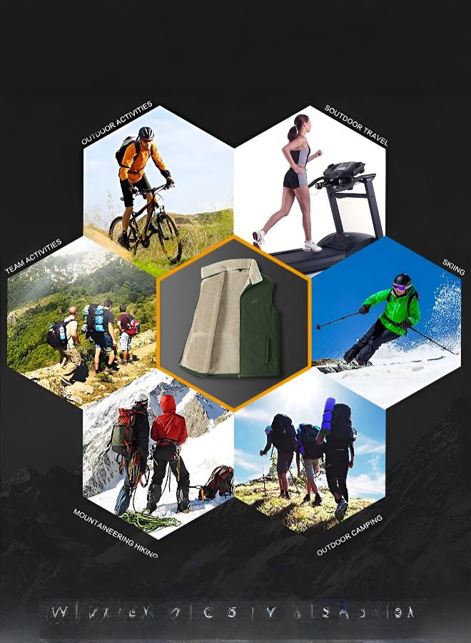 Men's Knitted Vest with Warm Lining for Winter - Image 5