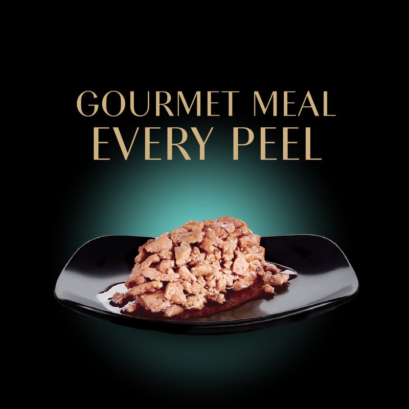 Sheba Perfect Portions Wet Cat Food Cuts in Gravy, with Sustainable Salmon, 2.6 oz. Twin-Pack Trays (24 Count, 48 Servings) - Image 2