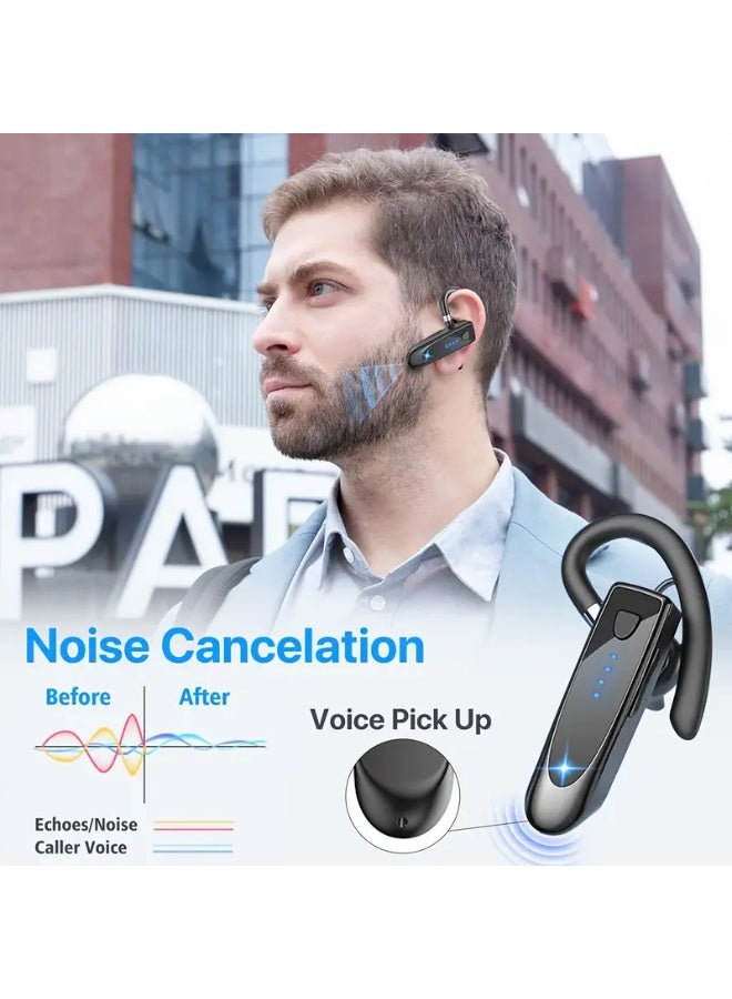 Wireless Business Headset with Microphone – Mono Earbud, 180 Hours Standby, Hands-Free Calling for Office & Driving - Image 5