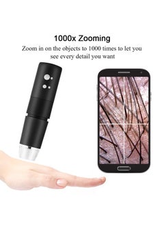 Thoraya 1000x 1920*1080P WiFi Digital Microscope Adjustable 8LED Lights WiFi Microscope for Android iOS  - Image 2