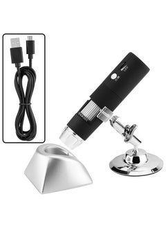 Thoraya 1000x 1920*1080P WiFi Digital Microscope Adjustable 8LED Lights WiFi Microscope for Android iOS  - Image 1
