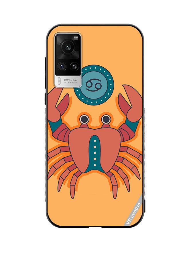 VR CREATIVE Protective Case Cover For Vivo X60 Pro Cancer Zodiac Signs Design Multicolour - Image 1