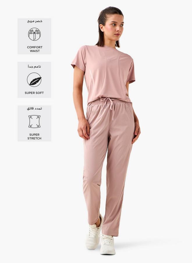 Kappa Track Pants with Drawstring Closure and Pockets - Image 2