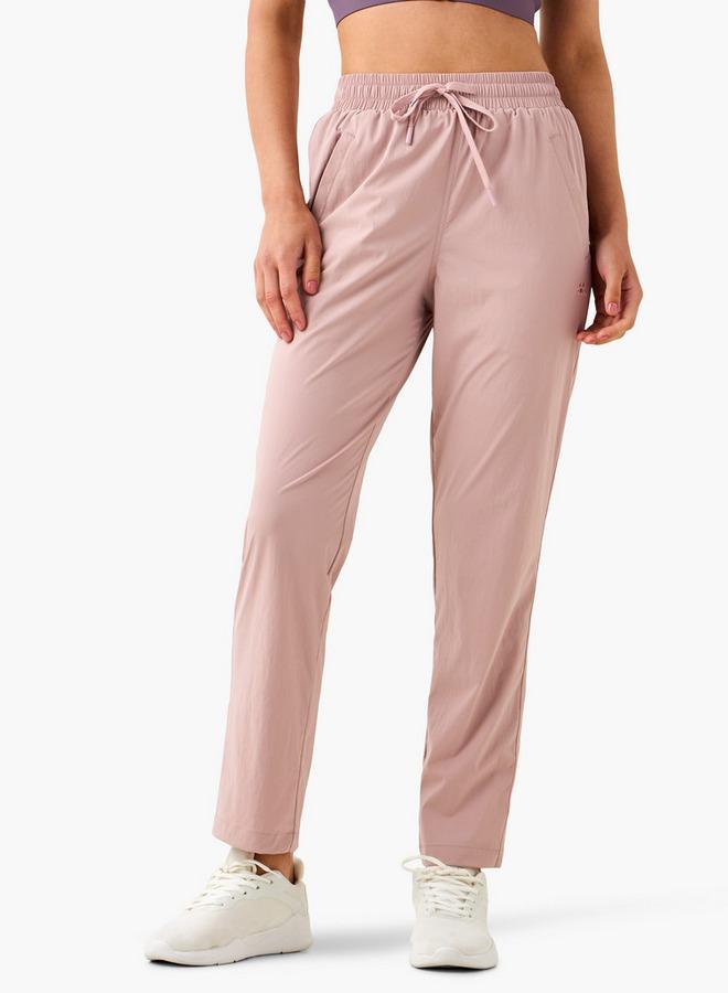 Kappa Track Pants with Drawstring Closure and Pockets - Image 1