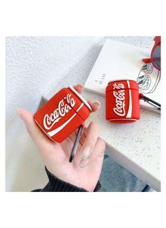 Generic Mini Coke Can AirPods Pro Case Cover  Bluetooth Earbuds Accessories  - Image 1