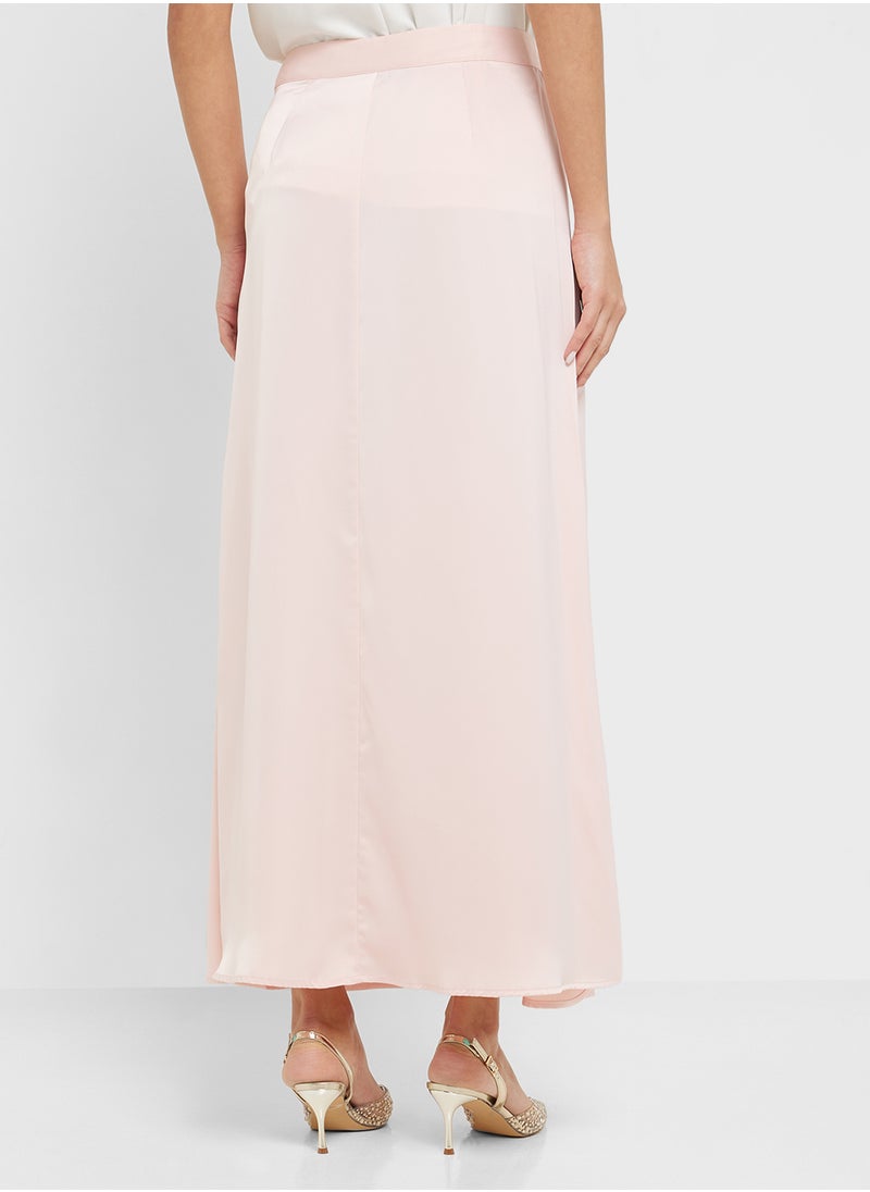 VERO MODA Vmlilja Solid A-Line Maxi Skirt  - Image 2