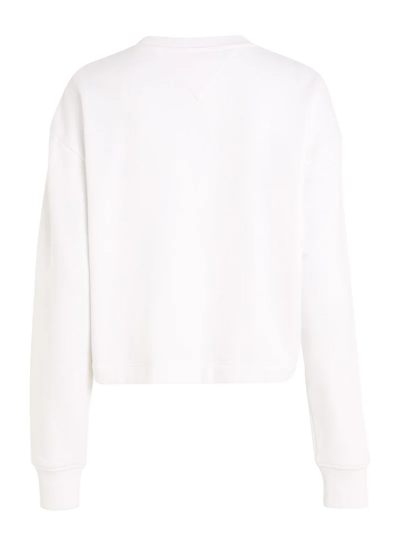 TOMMY JEANS Crew Neck Logo Sweatshirt