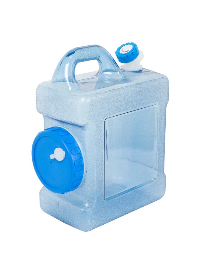 السنيدي جالون مياه مع صنبور ازرق شفاف سعة 5 لتر - Image 4
