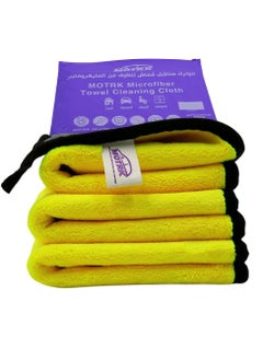 MOTRK MOTRK Microfiber Towel Car Cleaning Tools High Absorbent Reusable Cleaning Cloth Car Wash Tools Car Accessories 3Pack 500GCM  - Image 1