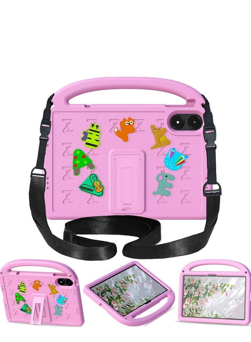 Xiaomi Redmi Pad Pro (12.1inch) xiaomi poco pad 12.1 (pen slot) Children's protective case shockproof cover with shoulder strap stand - Image 1