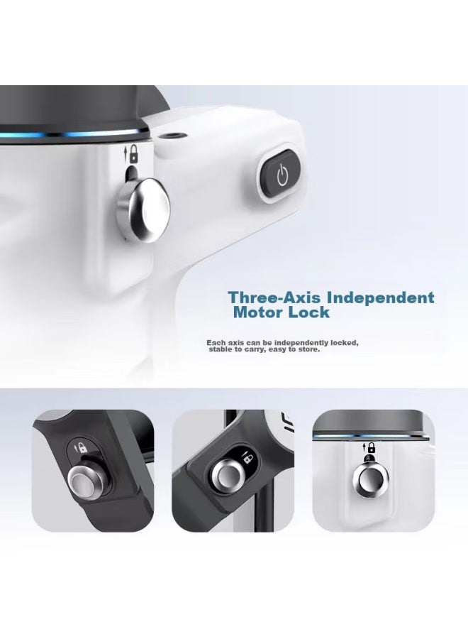 Feiyutech Minip Smartphone Gimbal, Professional Three-Axis Stabilization, Integrated Grip, Handheld Stabilizer, Smartphone Stabilizer, Black Set - Image 3