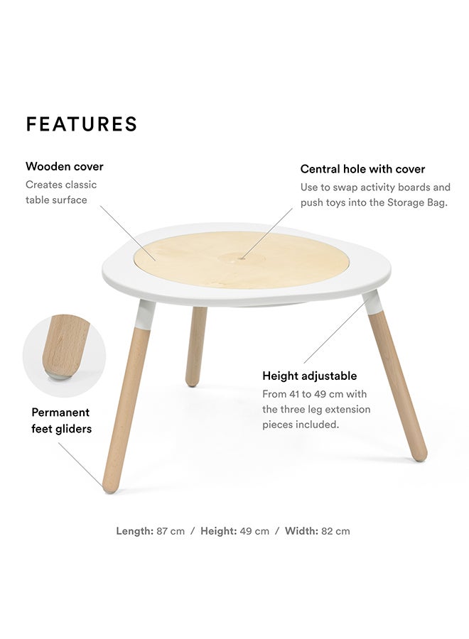 STOKKE Versatile MuTable Kids/Toddler Play Table V2 - White - Image 2