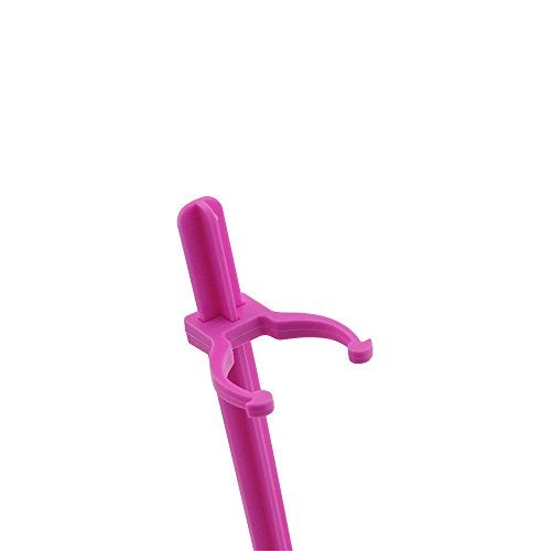 APOHALO 10 Pcs Doll Toy Stand Support for Dolls Prop up Mannequin Model Display Holder,Dolls Stands for 11" to 13" Dolland Action Figures Doll Accessories Rose Pink - Image 5