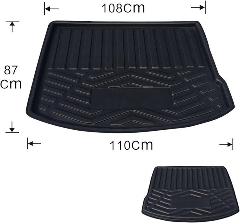 Wivplex Car Rear Trunk Mat for Mazda 3 Hatchback - Image 2
