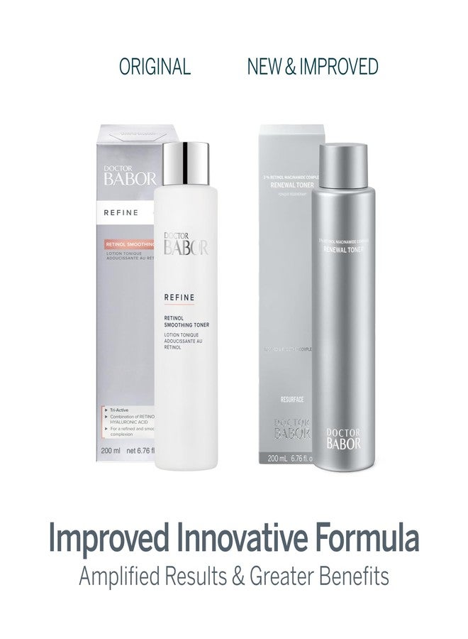 Babor Doctor BABOR Renewal Toner, Smoothing & Refining Toner, Rejuvenated Complexion with Retinol & Niacinamides, Even Skin Tone & Texture, 6.76 oz - Image 2
