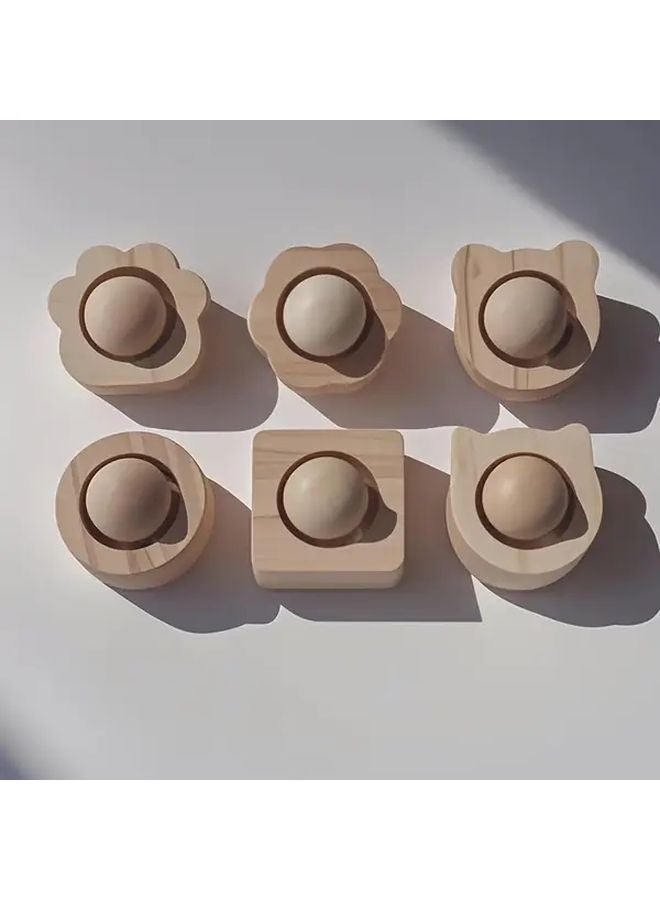 Solid Wood Essential Oil Diffuser Home Car Air Freshener Natural Flowers Fragrance - Image 2