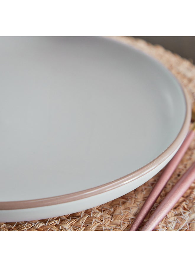 Home Box Olivia Ceramic Dinner Plate 27x1.5x27 cm  - Image 3