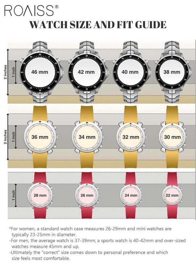 roaiss - Women's Bracelet Quartz Watch with Analog Display Round White Dial and Rhinestones Decoration Waterproof Elegant Wristwatch as Gift for Ladies - Image 1
