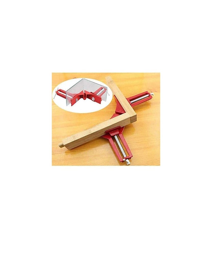 بيورول Beorol 90 درجة الزاوية اليمنى المشابك ميتري المشبك الزاوية حامل الصورة للعمل الخشب - Image 2