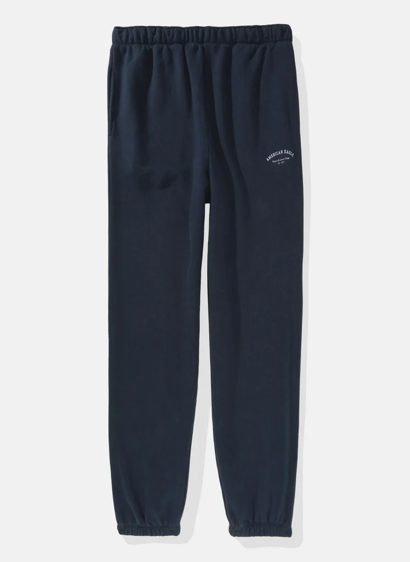 American Eagle Graphic Pocket Detail Sweatpants