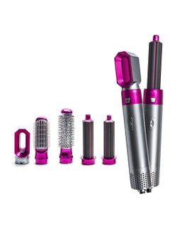 Yuwell Hair Dryer Brush 5 In 1 Electric Blow Dryer Hair Comb Curling Wand Detachable Brush Kit Negative Ion Straightener Hair Curler Hot Hair Styler  - Image 1