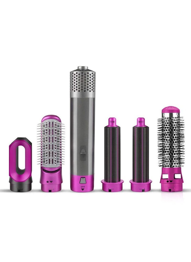 Yuwell Hair Dryer Brush 5 In 1 Electric Blow Dryer Hair Comb Curling Wand Detachable Brush Kit Negative Ion Straightener Hair Curler Hot Hair Styler  - Image 5