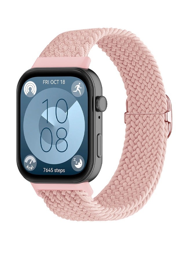 Suitable for Huawei Watch Fit 3/Fit 4/Fit 4 Pro Adjustable Woven Nylon Strap  - Image 1