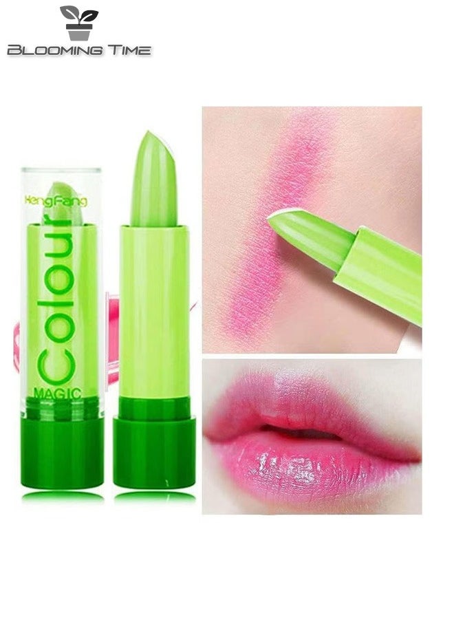 Heng Fang 12 Piece Magic Waterproof Color-changing Lipsticks Set Green lipstick  - Image 2
