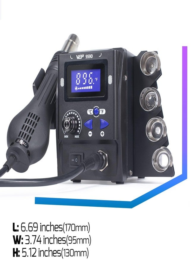 WEP 959D Hot Air Rework Station - Image 3