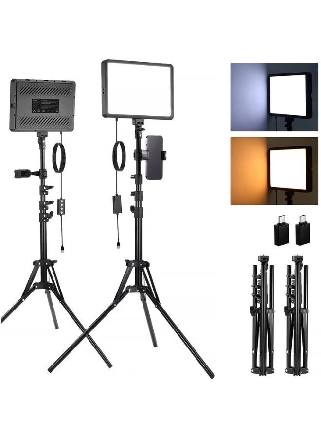 نيوير BASICS BP300 Bi-Color LED Video Light Kit - Image 1