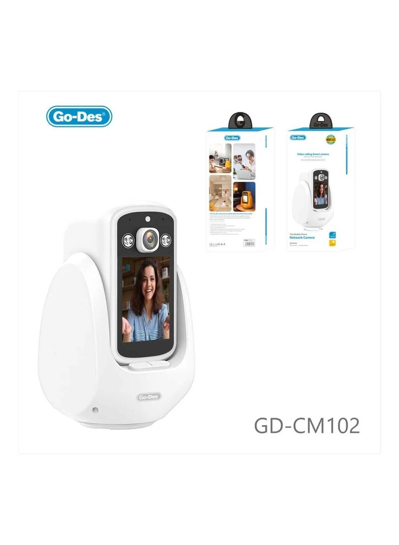 GO-DES Smart camera for video calls with high-resolution color monitoring and video calls with cloud storage service - Image 3