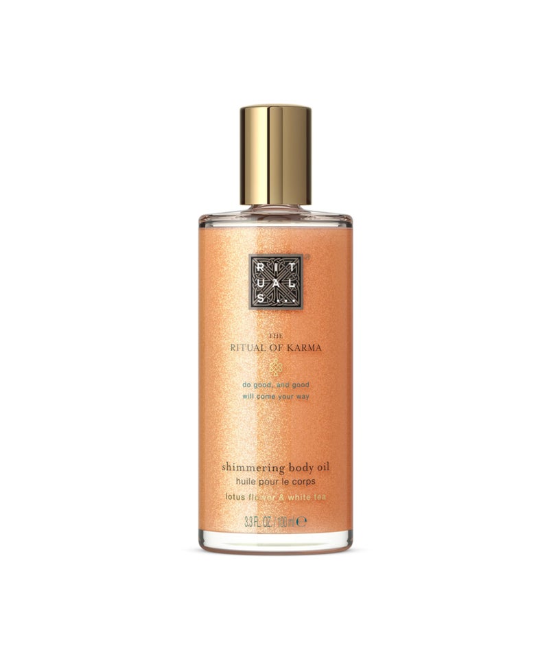 Rituals The Ritual of Karma Shimmering Body Oil Unisex 3.3 oz - Image 1