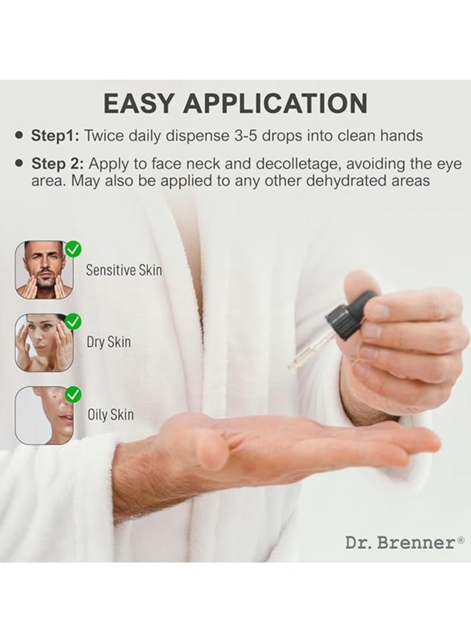 Dr Brenner Honest Hyaluronic Acid Serum With Vitamin B5, 1 oz 30 mL  - Image 4