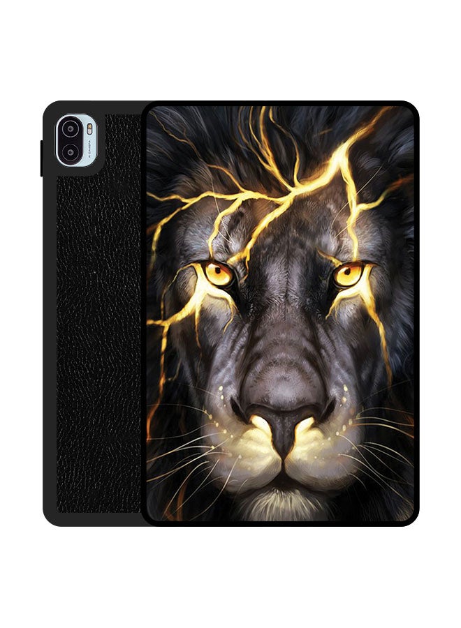 Theodor Protective Flip Case Cover For Xiaomi Pad 5/ Pad 5 Pro Lion Lightining - Image 1