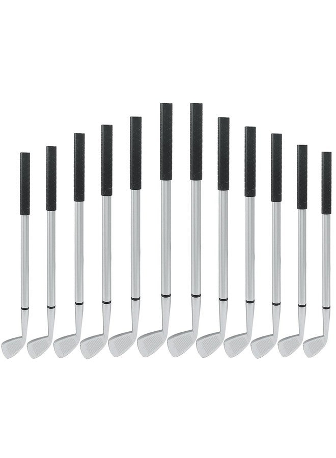BokWin 12 Pack Golf Ballpoint Pen， Mini Golfing Club Props - Funny Sports Themed Black Ink Writing Instruments for Students, Coworkers, Office Use, and Stationery Supplies Gift Idea - Image 1