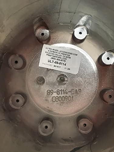 Ultra Wheel 89-8114-CAP C800901 Chrome Wheel Center Cap 8 Lug - Image 3