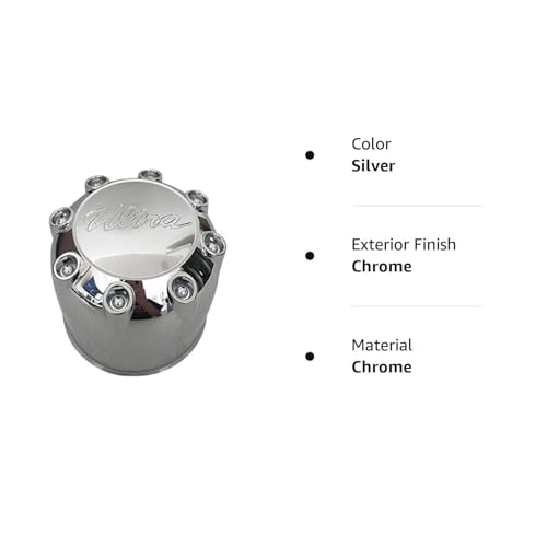 Ultra Wheel 89-8114-CAP C800901 Chrome Wheel Center Cap 8 Lug - Image 4