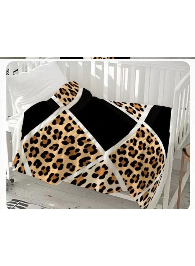 general Baby and children's cartoon flannel thin blanket (warm and comfortable, suitable for sleep, game use) 70cm*100cm - Image 1