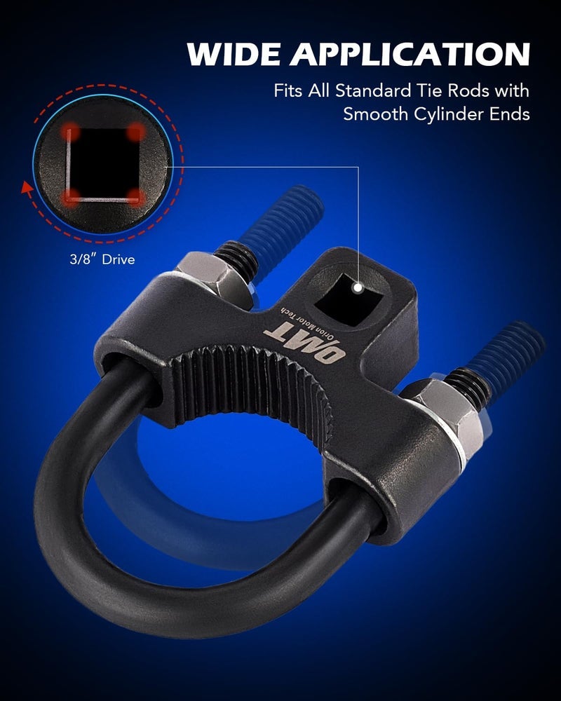 Orion Motor Tech أداة إزالة قضيب الربط الداخلي من Orion Motor Tech، أداة قضيب ربط داخلي منخفضة الملف بقطر 3/8 بوصة، وأداة مفتاح نهاية قضيب ربط 27-44 مم مع محرك 1/2 بوصة، أداة عمود ربط عالمية - Image 1